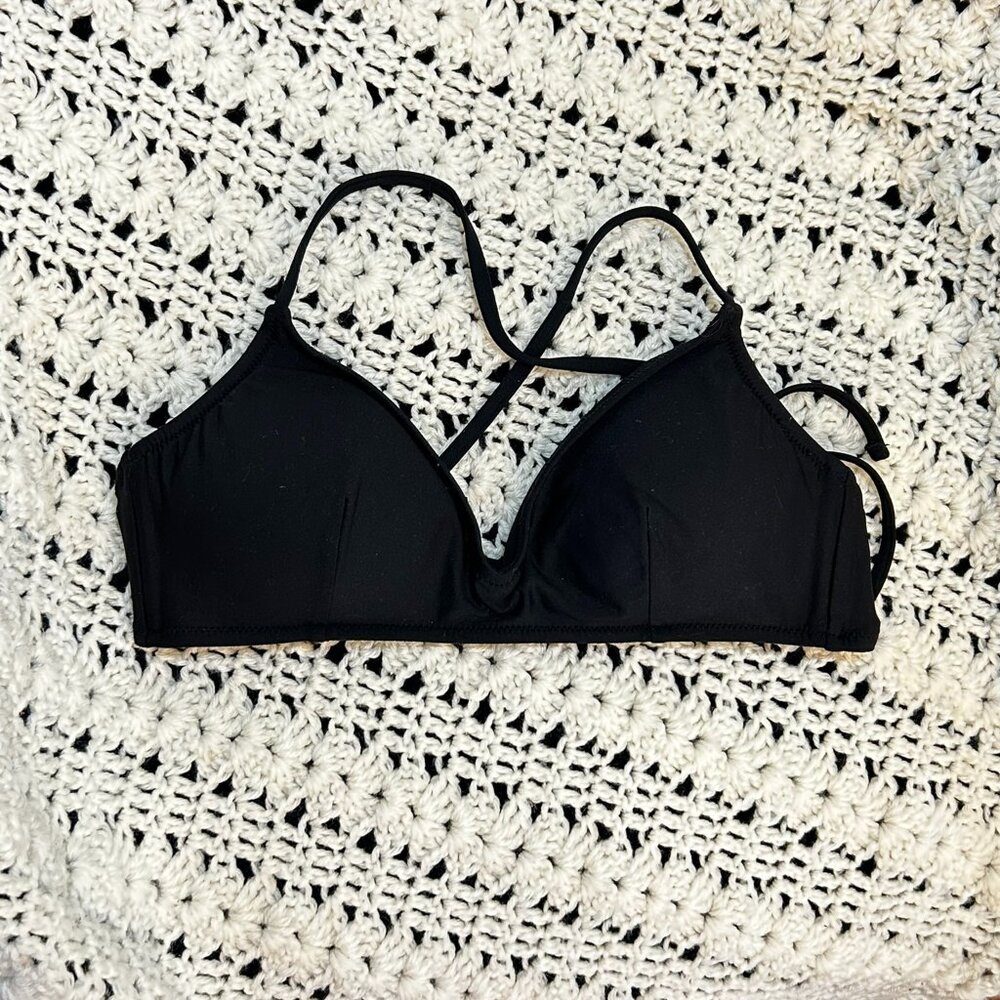 J Crew French Cut Bikini Top - Size M